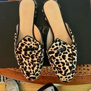 Size 7 new never been worn without tags. Calf hair mules 3/4 inch heel